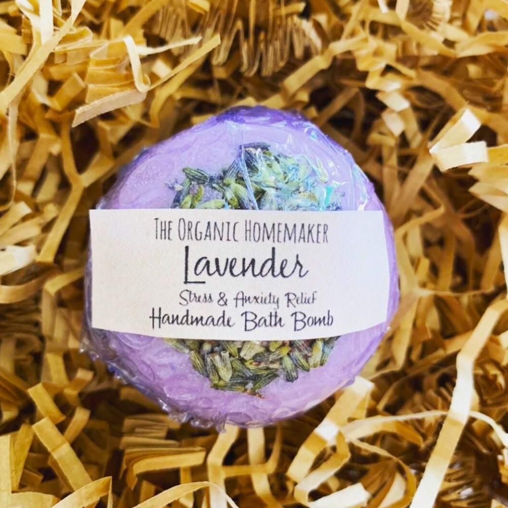 Organic Lavender Bath Bomb